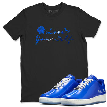 Air Force 1 404 Error shirt to match jordans Love Yourself sneaker tees Air Force 1 404 Error SNRT Sneaker Release Tees unisex cotton Black 1 crew neck shirt