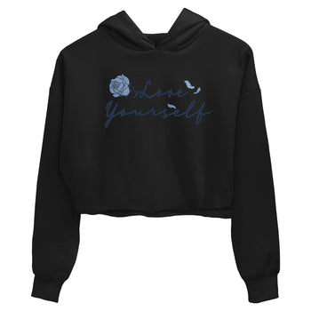AJ 1 Denim shirts to match jordans Love Yourself sneaker match tees Air Jordan 1 Denim SNRT Sneaker Tees streetwear brand Black 2 crop tee