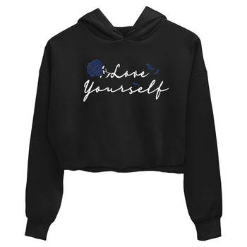 1s Midnight Navy shirts to match jordans Love Yourself sneaker match tees Air Jordan 1 Midnight Navy match shoes to clothes SNRT Sneaker Tees unisex cotton Black 2 crop tee