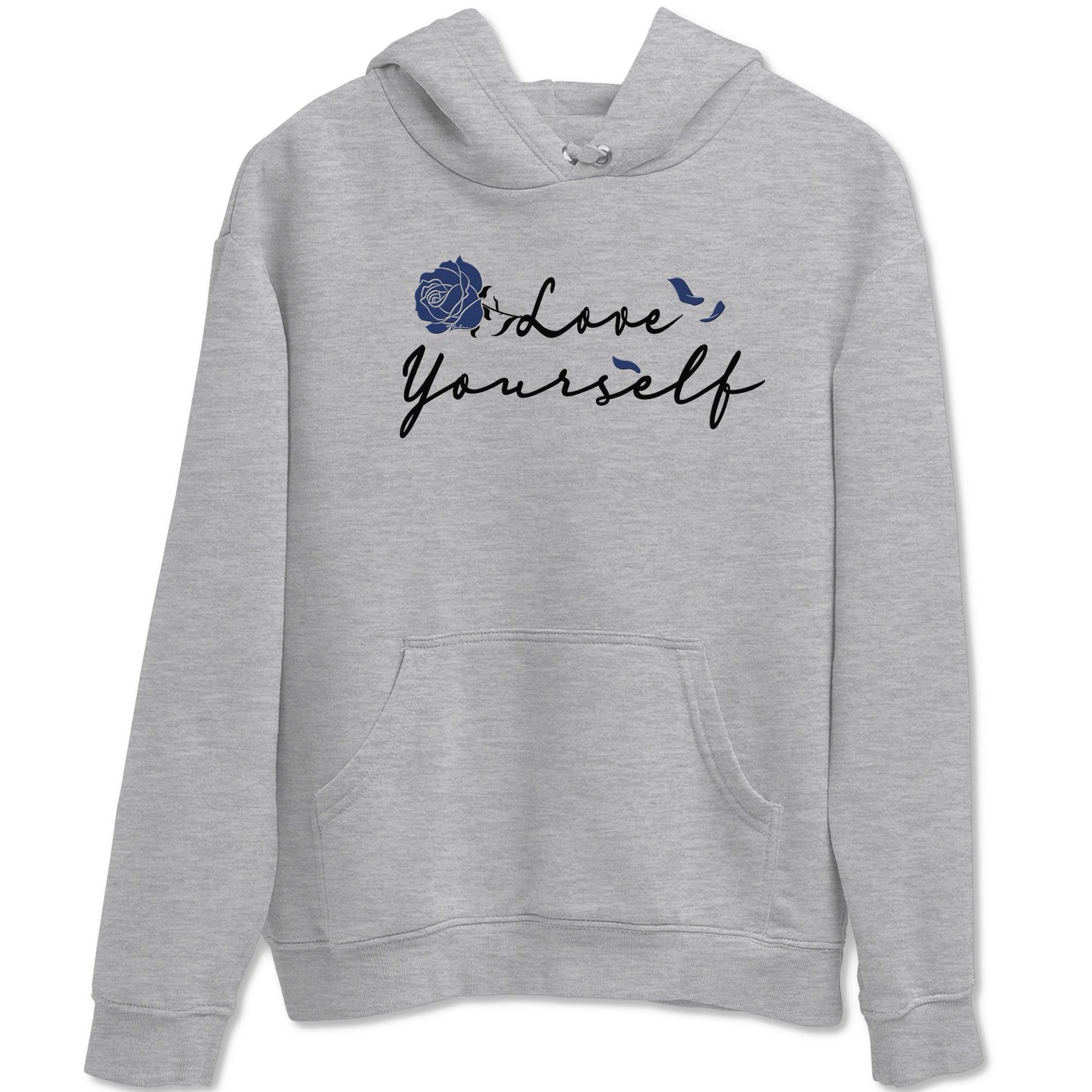 1s Midnight Navy shirts to match jordans Love Yourself sneaker match tees Air Jordan 1 Midnight Navy match shoes to clothes SNRT Sneaker Tees unisex cotton Heather Grey 2 shirts