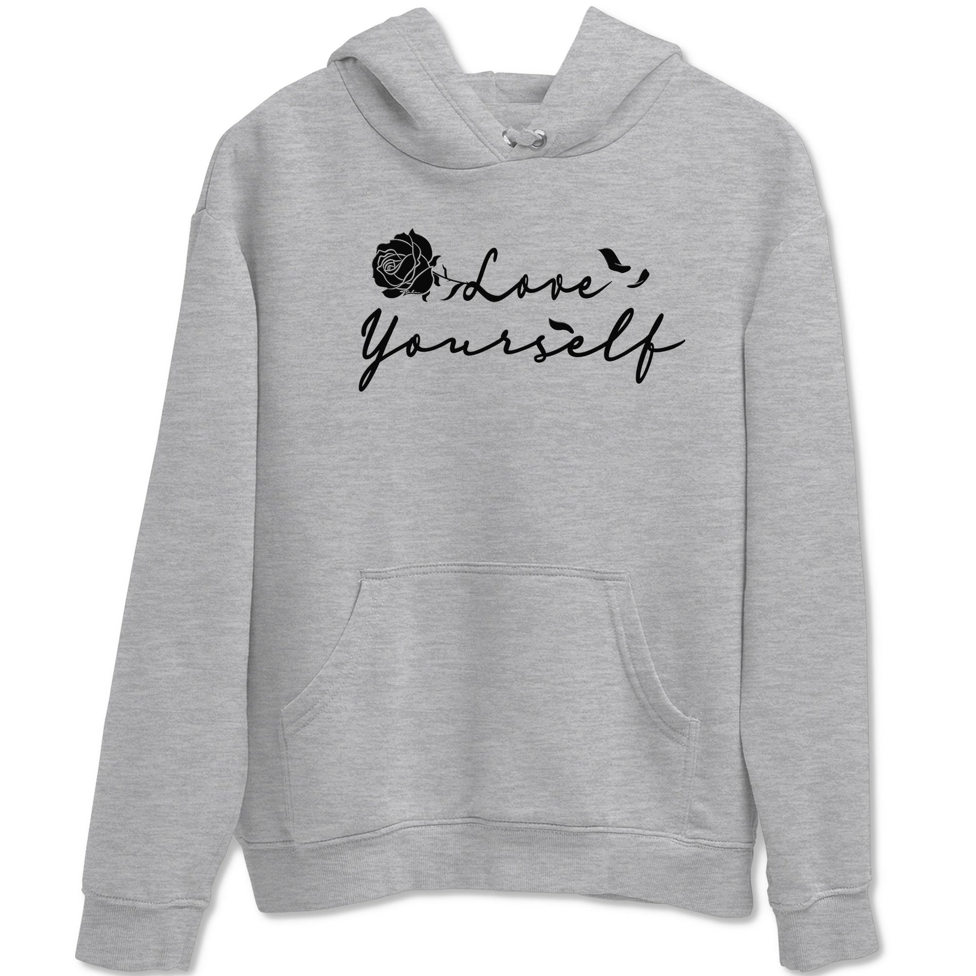 12s Black Wolf Grey shirts to match jordans Love Yourself sneaker match tees Air Jordan 12 Black Wolf Grey match shoes to clothes SNRT Sneaker Tees unisex cotton Heather Grey 2 shirts