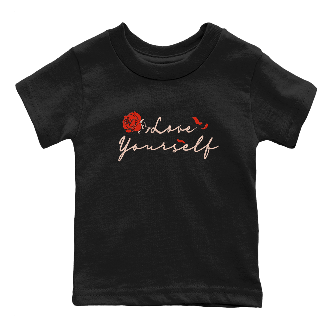 13s Dune Red shirts to match jordans Love Yourself sneaker match tees Air Jordan 13 Dune Red SNRT Sneaker Tees streetwear brand Baby and Youth Black 2 cotton tee