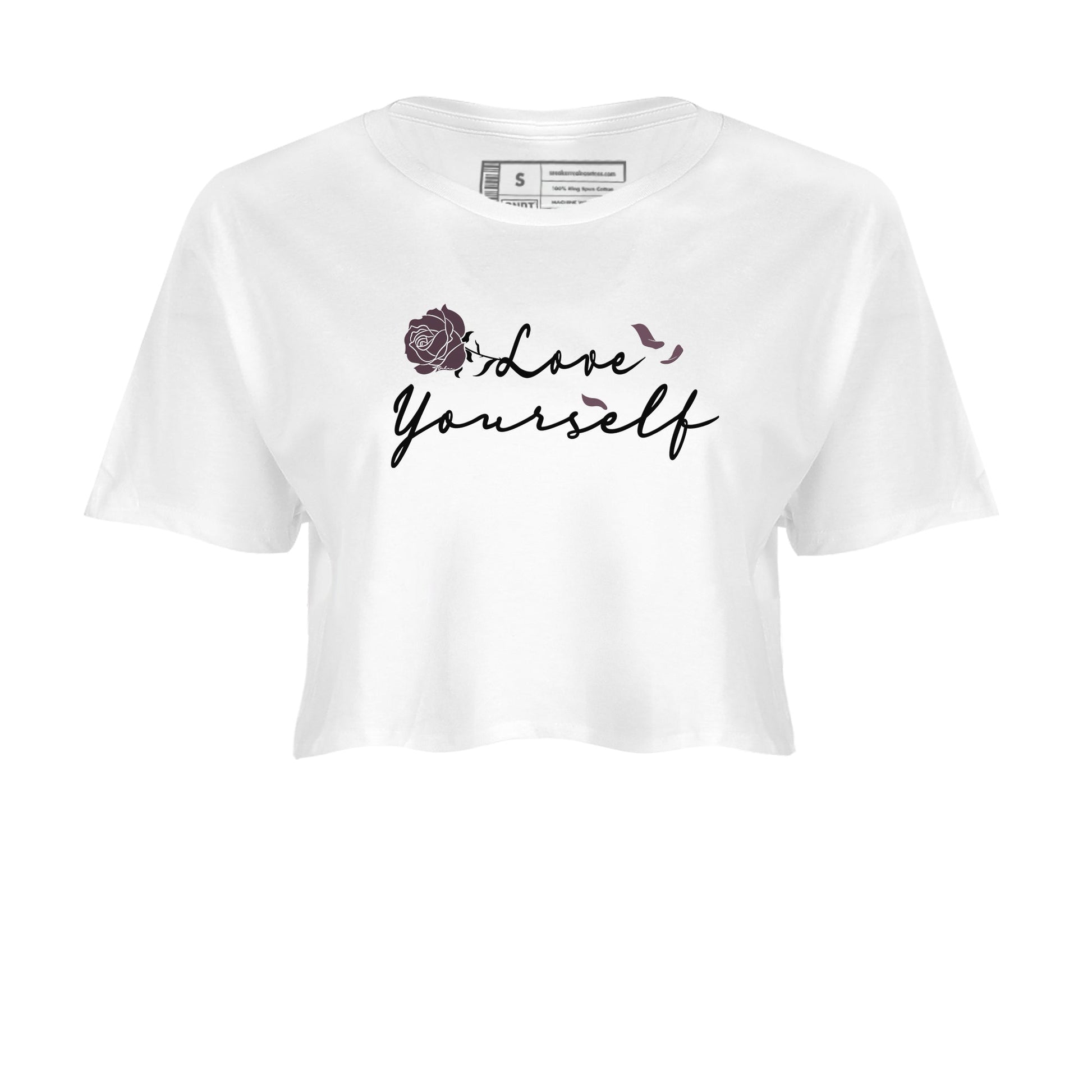 3s A Ma Maniere x Black shirts to match jordans Love Yourself sneaker match tees A Ma Maniere x Air Jordan 3 _hile You Were Sleeping Sneaker Release Tees unisex cotton White 2 Crop Shirts