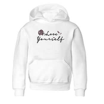 3s A Ma Maniere x Black shirts to match jordans Love Yourself sneaker match tees A Ma Maniere x Air Jordan 3 _hile You Were Sleeping Sneaker Release Tees Youth Baby White 2 crew neck shirts