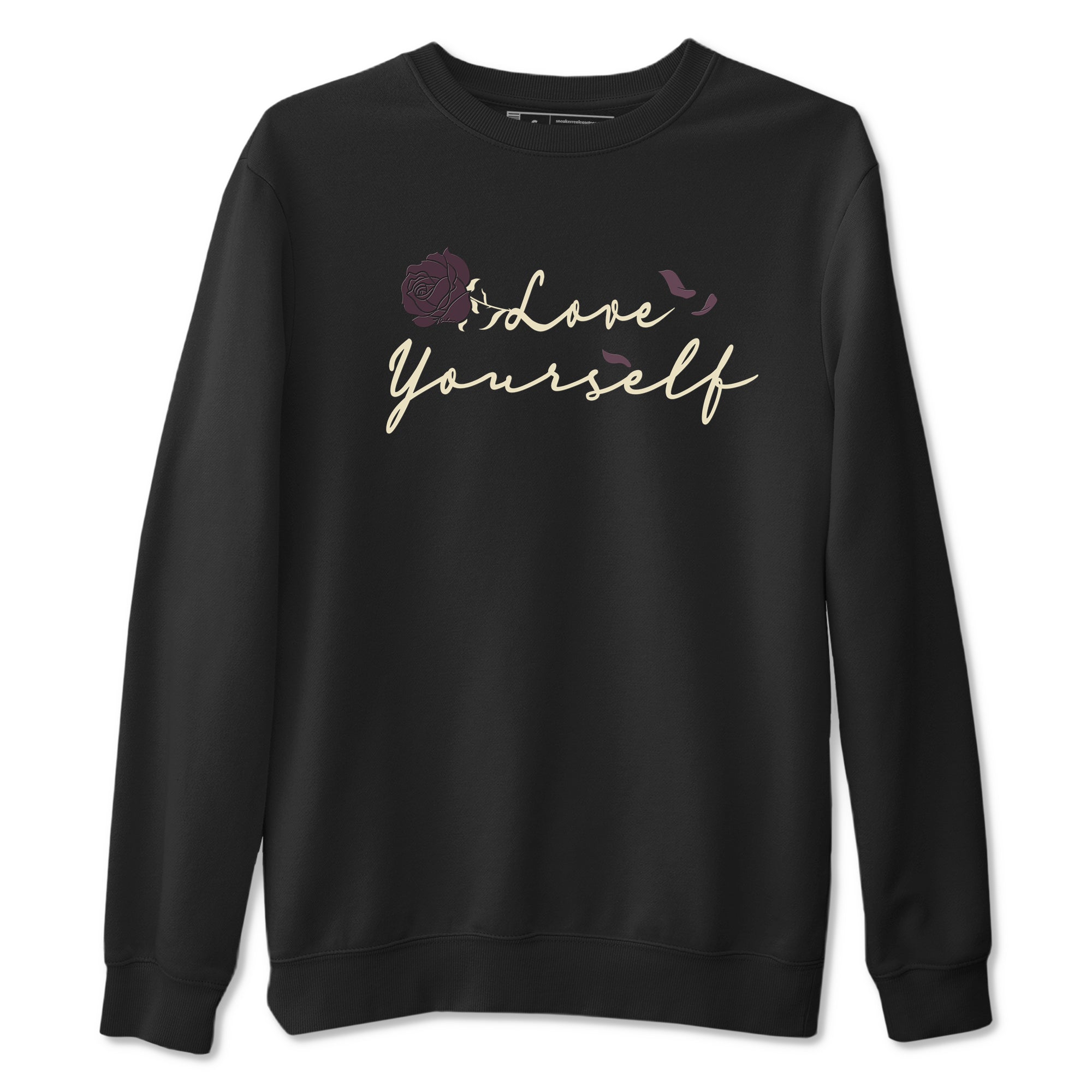 3s A Ma Maniere x Black shirts to match jordans Love Yourself sneaker match tees A Ma Maniere x Air Jordan 3 _hile You Were Sleeping Sneaker Release Tees unisex cotton Black 2 crew neck shirts