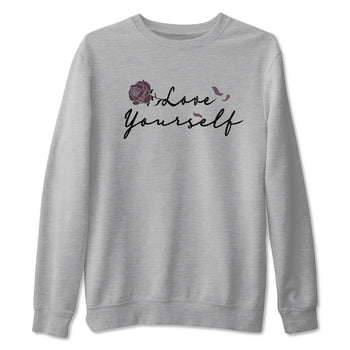 3s A Ma Maniere x Black shirts to match jordans Love Yourself sneaker match tees A Ma Maniere x Air Jordan 3 _hile You Were Sleeping Sneaker Release Tees unisex cotton Heather Grey 2 crew neck shirts