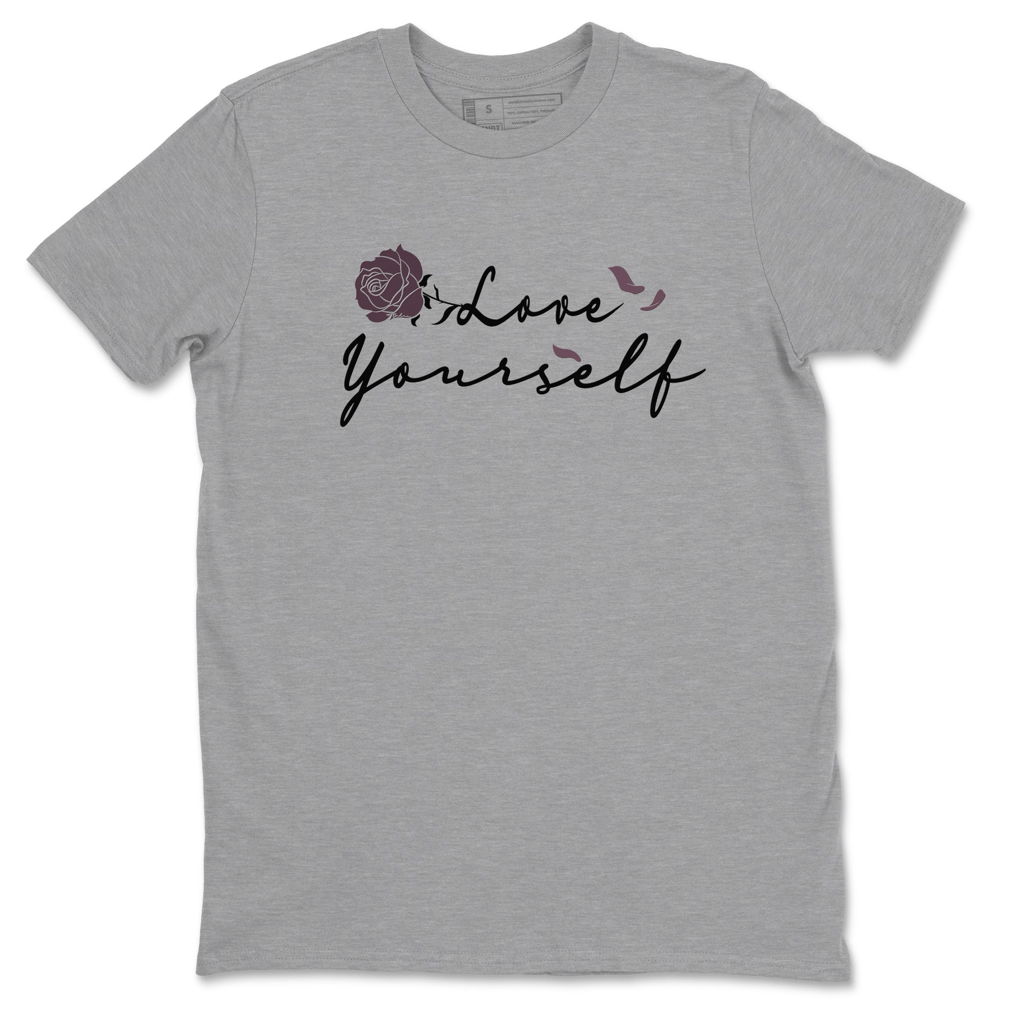 3s A Ma Maniere x Black shirts to match jordans Love Yourself sneaker match tees A Ma Maniere x Air Jordan 3 _hile You Were Sleeping Sneaker Release Tees unisex cotton Heather Grey 2 crew neck shirts