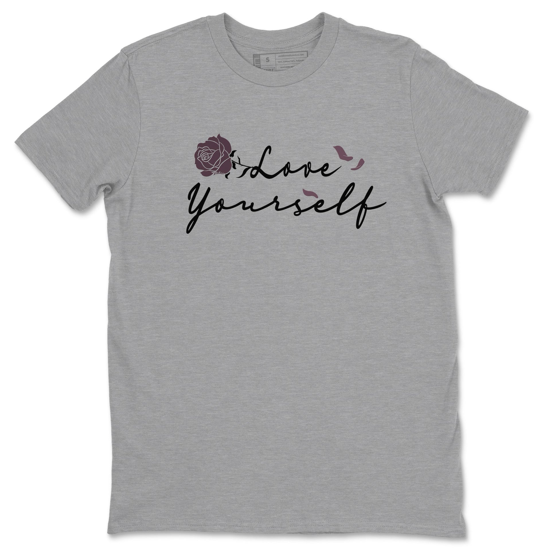 3s A Ma Maniere x Black shirts to match jordans Love Yourself sneaker match tees A Ma Maniere x Air Jordan 3 _hile You Were Sleeping Sneaker Release Tees unisex cotton Heather Grey 2 crew neck shirts