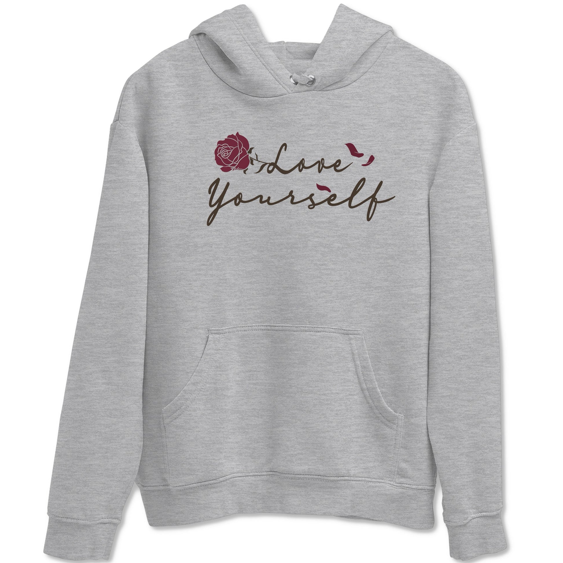 3s A Ma Maniere x Burgundy Crush shirts to match jordans Love Yourself sneaker match tees Air Jordan 3 A Ma Maniere x Burgundy Crush SNRT Sneaker Tees streetwear brand Heather Grey 2 unisex cotton tee