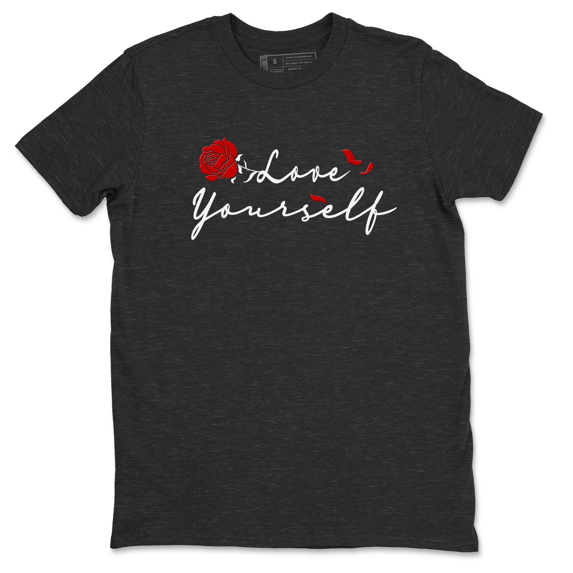3s Cement Grey shirts to match jordans Love Yourself sneaker match tees Air Jordan 3 Cement Grey SNRT Sneaker Release Tees unisex cotton Charcoal Heather 2 crew neck shirts