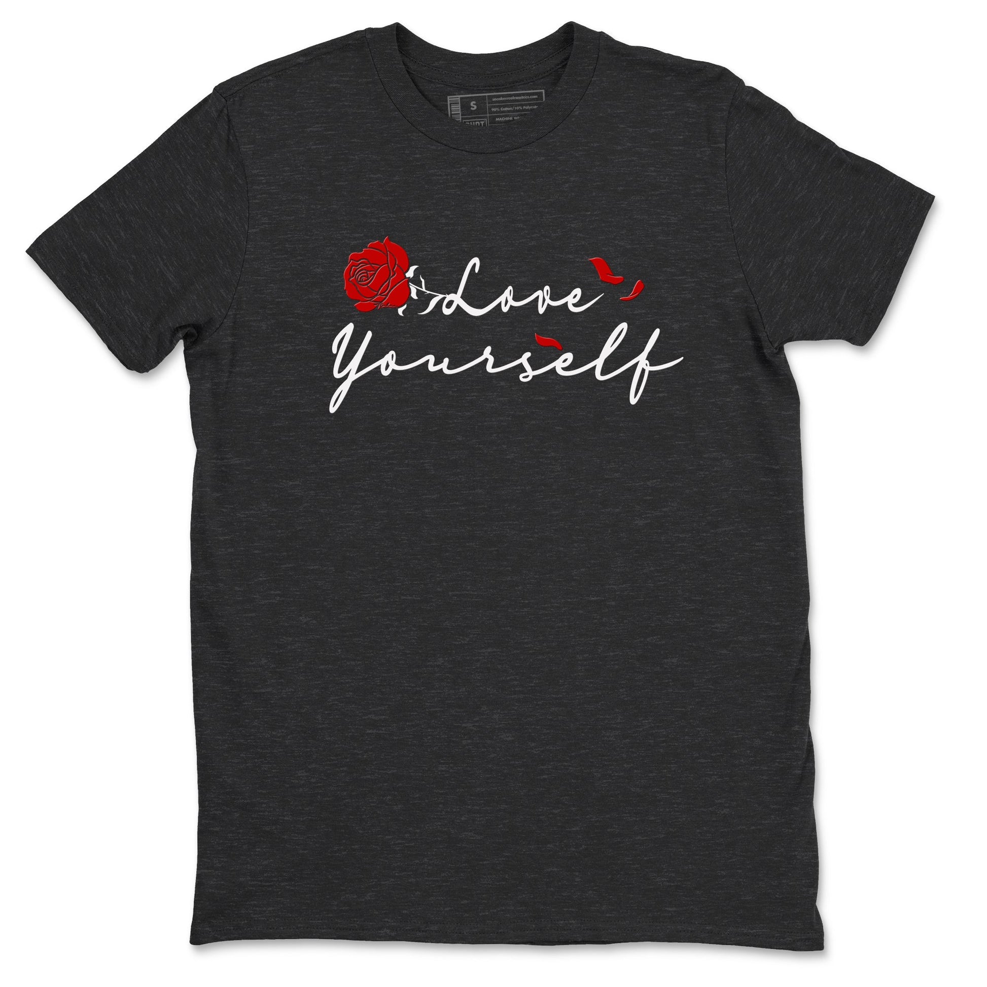 3s Cement Grey shirts to match jordans Love Yourself sneaker match tees Air Jordan 3 Cement Grey SNRT Sneaker Release Tees unisex cotton Charcoal Heather 2 crew neck shirts
