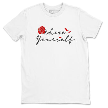 3s Cement Grey shirts to match jordans Love Yourself sneaker match tees Air Jordan 3 Cement Grey SNRT Sneaker Release Tees unisex cotton White 2 crew neck shirts