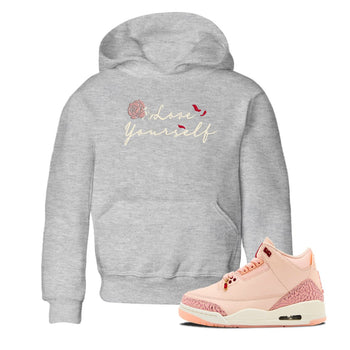 Air Jordan 3 Valentine's Day shirts to match jordans Love Yourself graphic tee Valentines Day best t-shirts to wear with jordans SNRT Sneaker Tees Youth Baby Heather Grey 1 tee