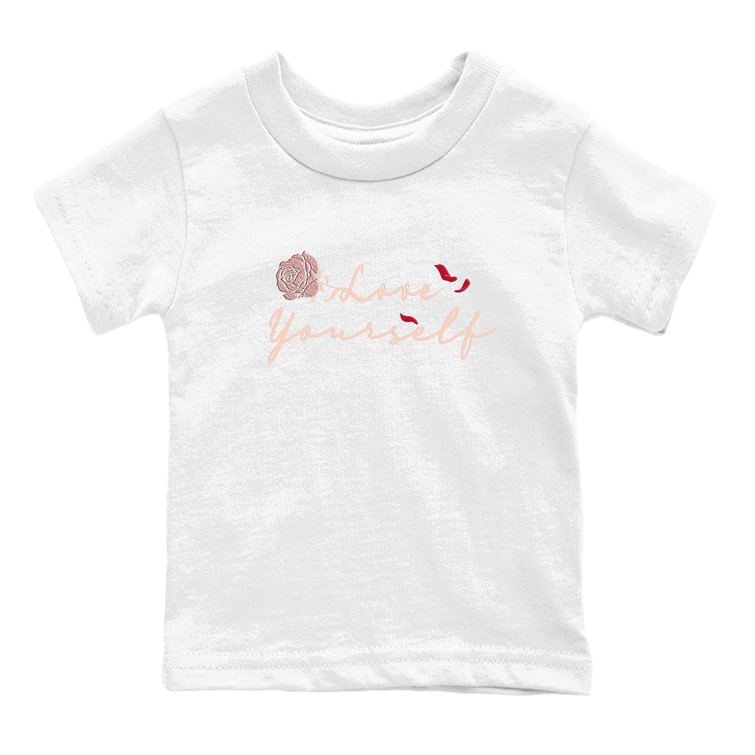 Air Jordan 3 Valentine's Day shirts to match jordans Love Yourself graphic tee Valentines Day best t-shirts to wear with jordans SNRT Sneaker Tees Youth Baby White 2 tee