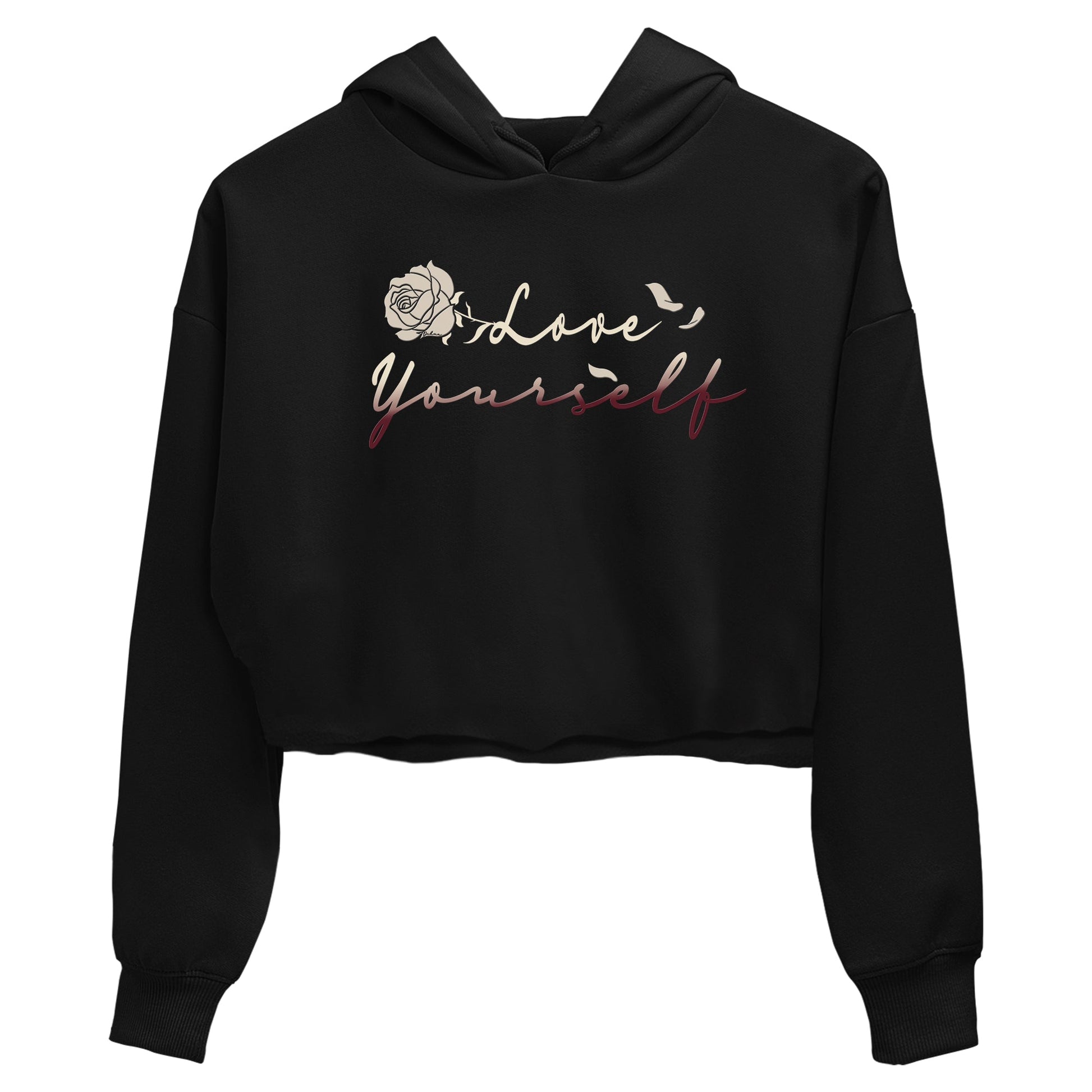 4s A Ma Maniere x "While You Were Sleeping" shirts to match jordans Love Yourself sneaker match tees Air Jordan 4 A Ma Maniere x W.Y.W.S match shoes to clothes SNRT Sneaker Tees unisex cotton Black 2 crop tee