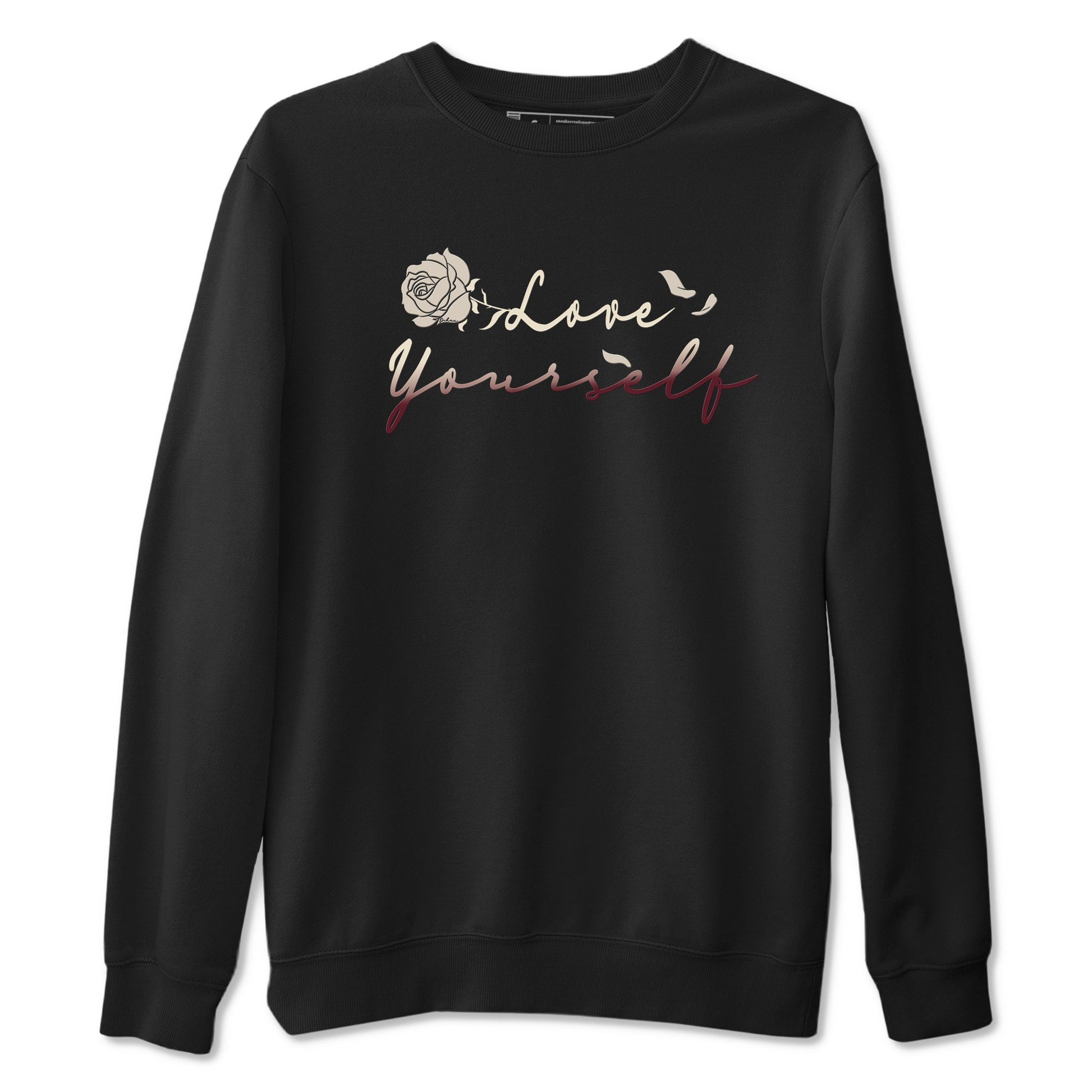 4s A Ma Maniere x "While You Were Sleeping" shirts to match jordans Love Yourself sneaker match tees Air Jordan 4 A Ma Maniere x W.Y.W.S match shoes to clothes SNRT Sneaker Tees unisex cotton Black 2 shirts