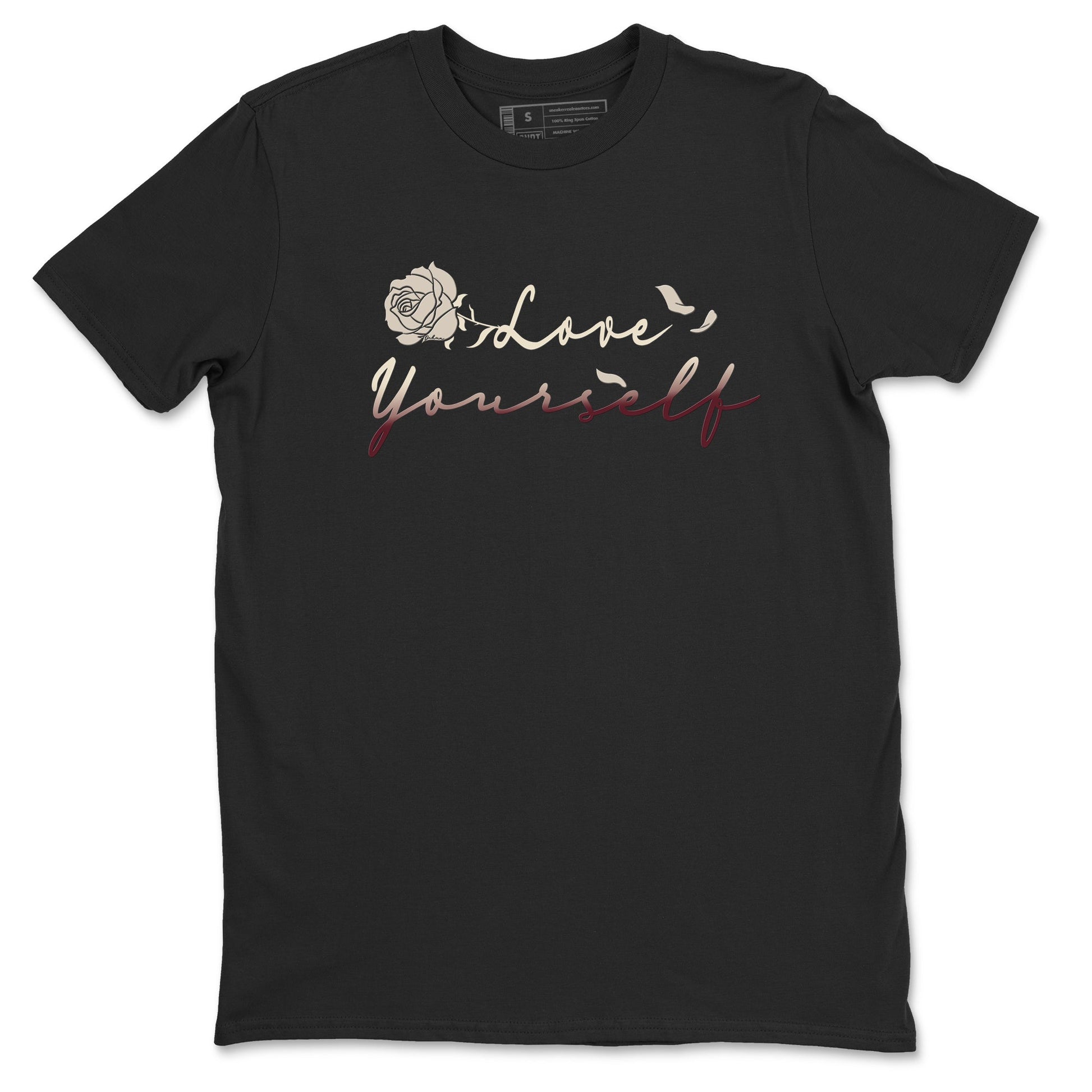 4s A Ma Maniere x "While You Were Sleeping" shirts to match jordans Love Yourself sneaker match tees Air Jordan 4 A Ma Maniere x W.Y.W.S match shoes to clothes SNRT Sneaker Tees unisex cotton Black 2 shirts