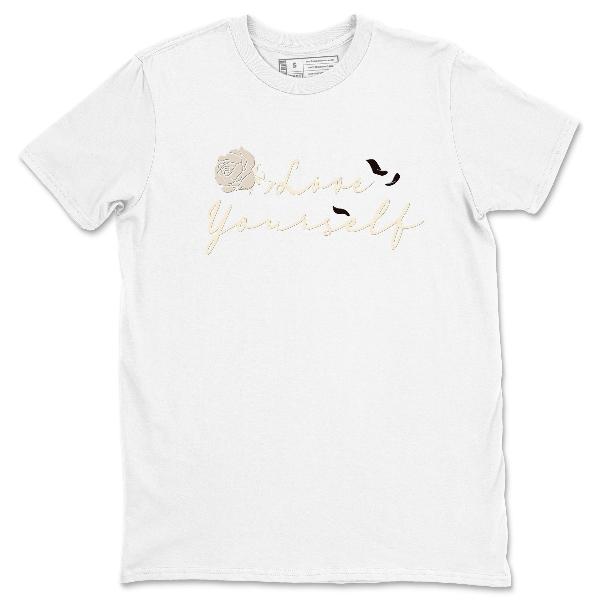 4s A Ma Maniere x "While You Were Sleeping" shirts to match jordans Love Yourself sneaker match tees Air Jordan 4 A Ma Maniere x W.Y.W.S match shoes to clothes SNRT Sneaker Tees unisex cotton White 2 shirts