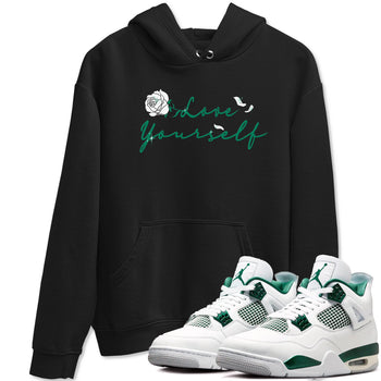 4s Oxidized Green shirts to match jordans Love Yourself sneaker match tees Air Jordan 4 Oxidized Green SNRT Sneaker Tees streetwear brand Black 1 unisex cotton tee