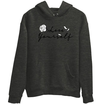 4s White Thunder shirts to match jordans Love Yourself sneaker match tees Air Jordan 4 White Thunder SNRT Sneaker Release Tees unisex cotton Charcoal Heather 2 crew neck shirts