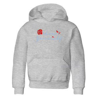 Jordan 5 Retro Reimagined shirts to match jordans Love Yourself sneaker match tees Air Jordan 5 Reimagined match shoes to clothes SNRT Sneaker Tees Youth Baby Heather Grey 2 tee