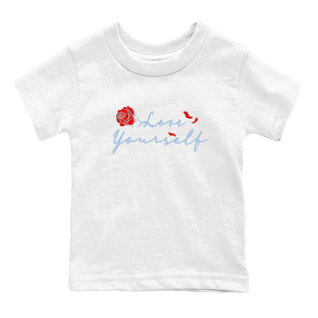 Jordan 5 Retro Reimagined shirts to match jordans Love Yourself sneaker match tees Air Jordan 5 Reimagined match shoes to clothes SNRT Sneaker Tees Youth Baby White 2 tee
