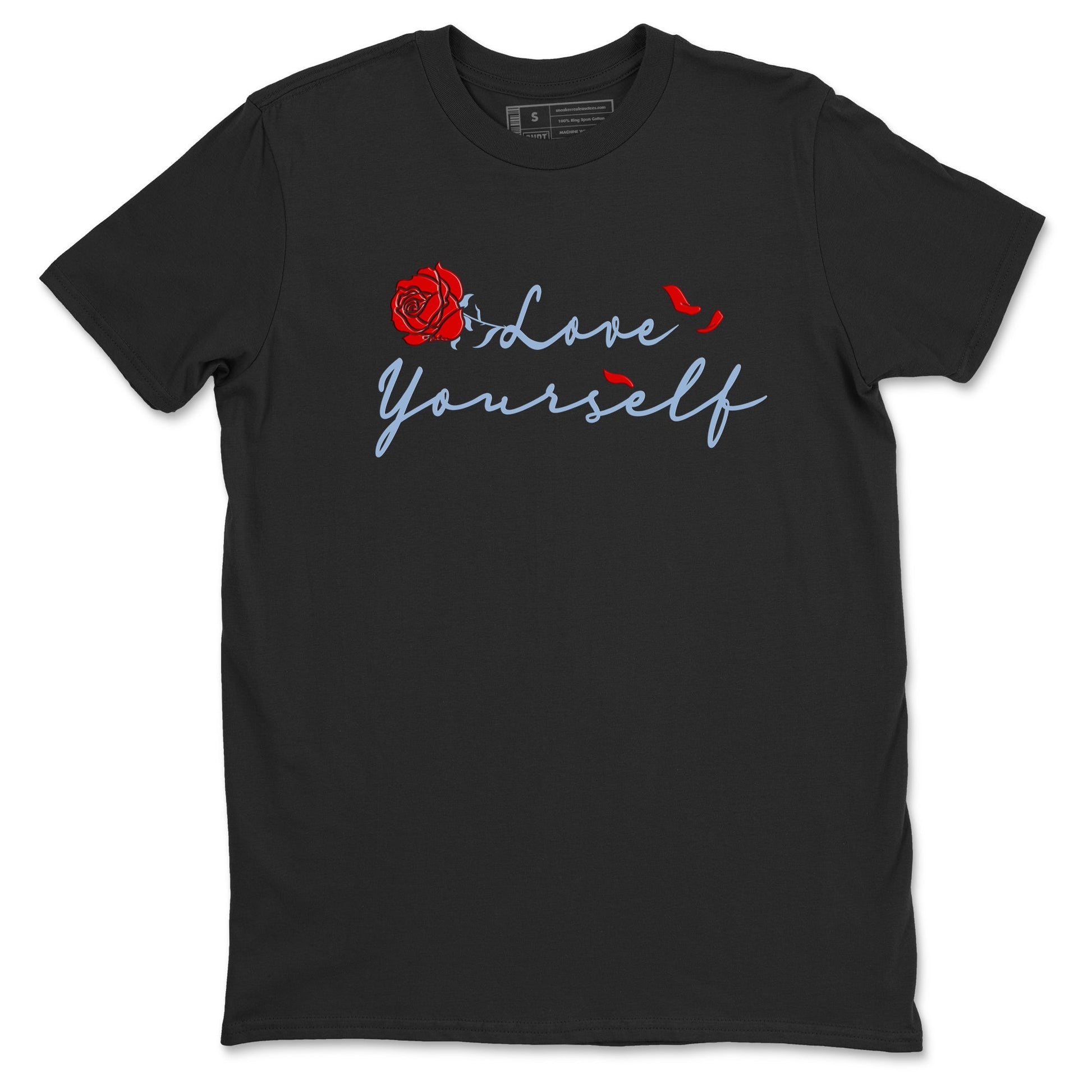 Jordan 5 Retro Reimagined shirts to match jordans Love Yourself sneaker match tees Air Jordan 5 Reimagined match shoes to clothes SNRT Sneaker Tees unisex cotton Black 2 shirts