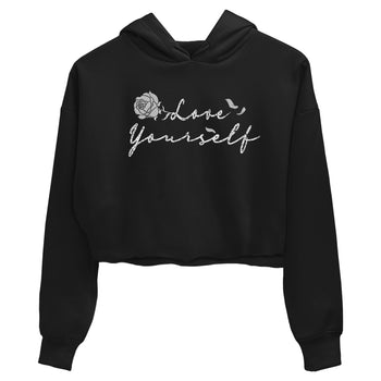 5s White Black shirts to match jordans Love Yourself best t shirts to wear with jordans Air Jordan 5 Retro White Black match shoes to clothes SNRT Sneaker Tees unisex cotton Black 2 crop tee