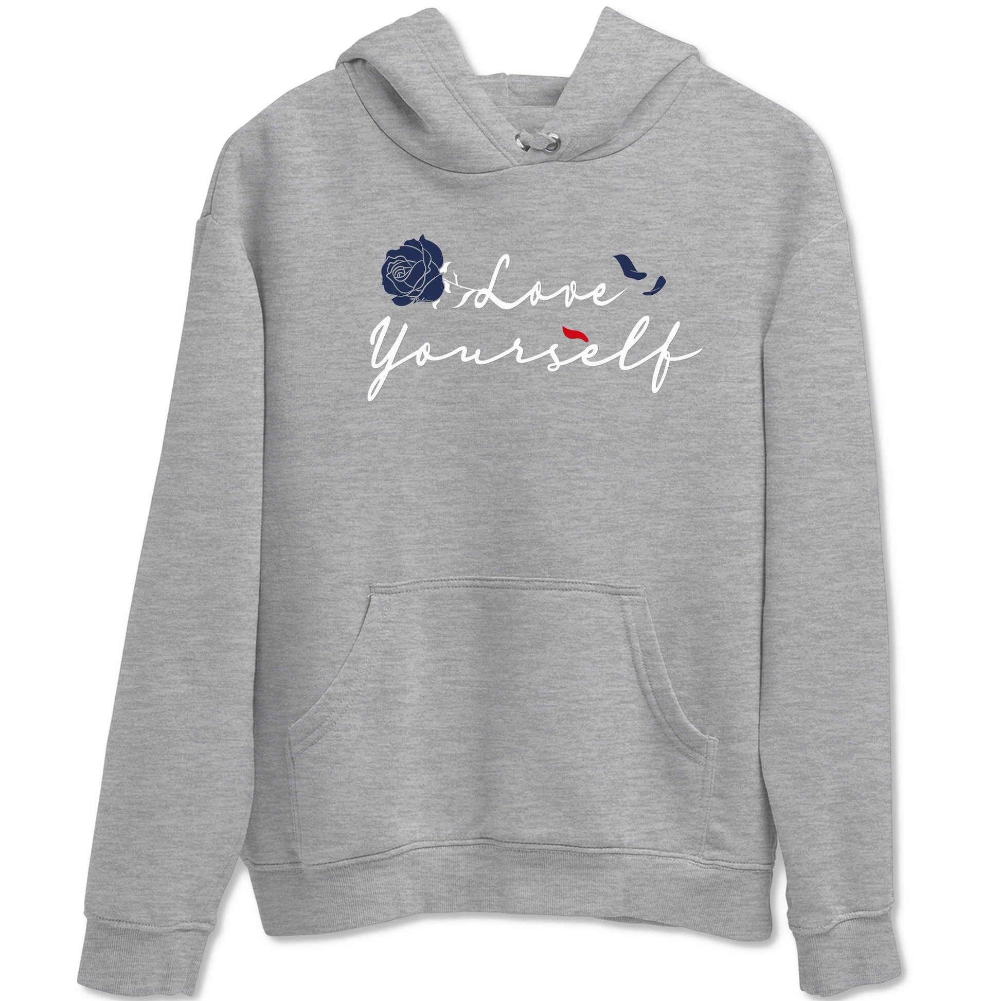 6s White And Midnight Navy shirts to match jordans Love Yourself sneaker match tees Air Jordan 6 White And Midnight Navy SNRT Sneaker Release Tees unisex cotton Heather Grey 2 crew neck shirts
