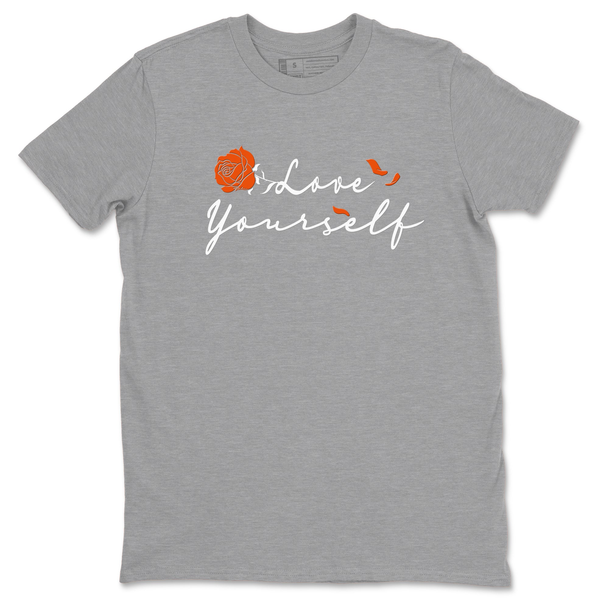 Air Max 1 OG '86 'Summit White and Cosmic Clay shirts to match jordans Love Yourself sneaker match tees Air Max 1 Cosmic Clay match shoes to clothes SNRT Sneaker Tees unisex cotton Heather Grey 2 shirts