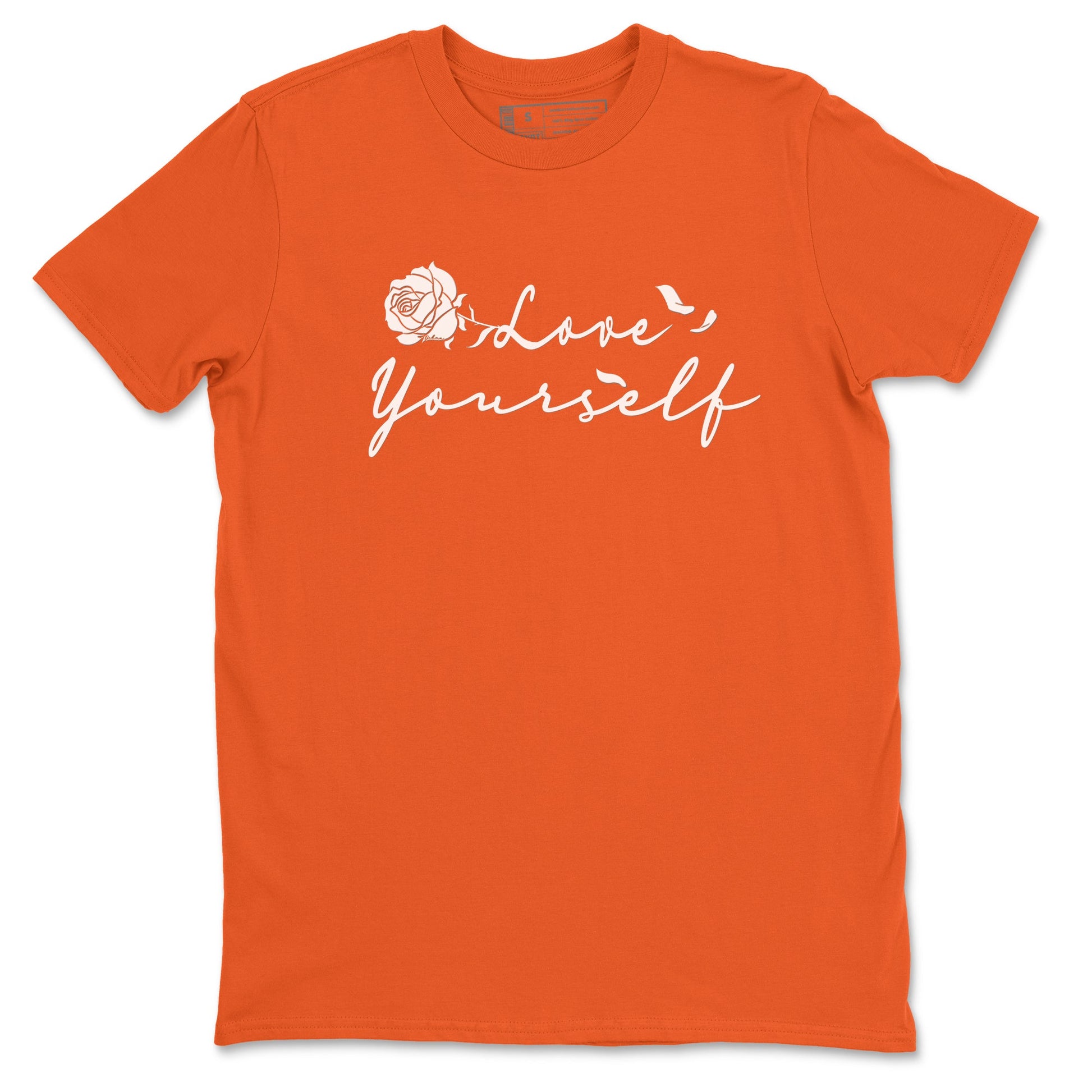 Air Max 1 OG '86 'Summit White and Cosmic Clay shirts to match jordans Love Yourself sneaker match tees Air Max 1 Cosmic Clay match shoes to clothes SNRT Sneaker Tees unisex cotton Orange 2 shirts