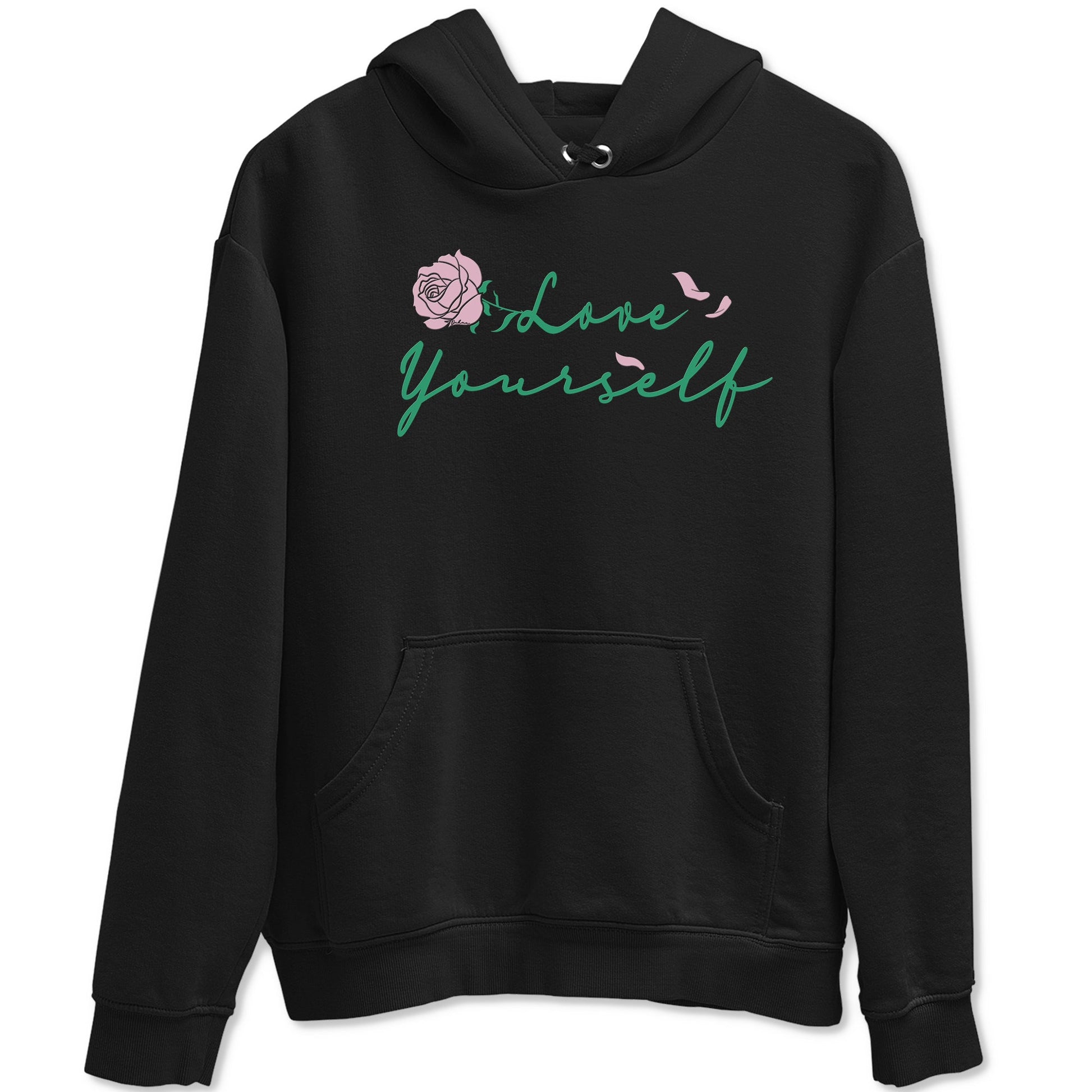 Dunk Low Medium Soft Pink Malachite shirt to match jordans Love Yourself sneaker tees Dunk Medium Soft Pink Malachite SNRT Sneaker Release Tees unisex cotton Black 2 crew neck shirt