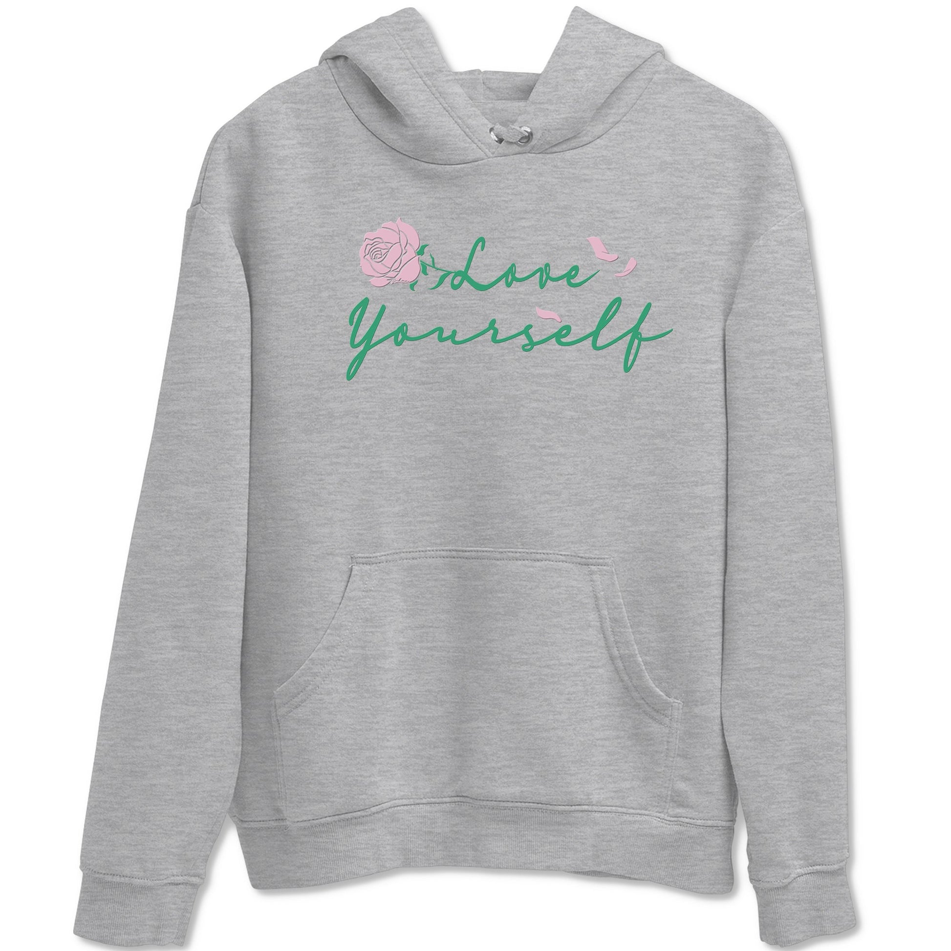 Dunk Low Medium Soft Pink Malachite shirt to match jordans Love Yourself sneaker tees Dunk Medium Soft Pink Malachite SNRT Sneaker Release Tees unisex cotton Heather Grey 2 crew neck shirt