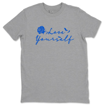 Yeezy Slide Azure shirts to match jordans Love Yourself sneaker match tees Yeezy Slide Azure SNRT Sneaker Tees streetwear brand Heather Grey 2 unisex cotton tee