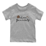 Yeezy Slide Flax shirts to match jordans Love Yourself sneaker match tees Yeezy Slide Flax SNRT Sneaker Tees streetwear brand Baby and Youth Heather Grey 2 cotton tee