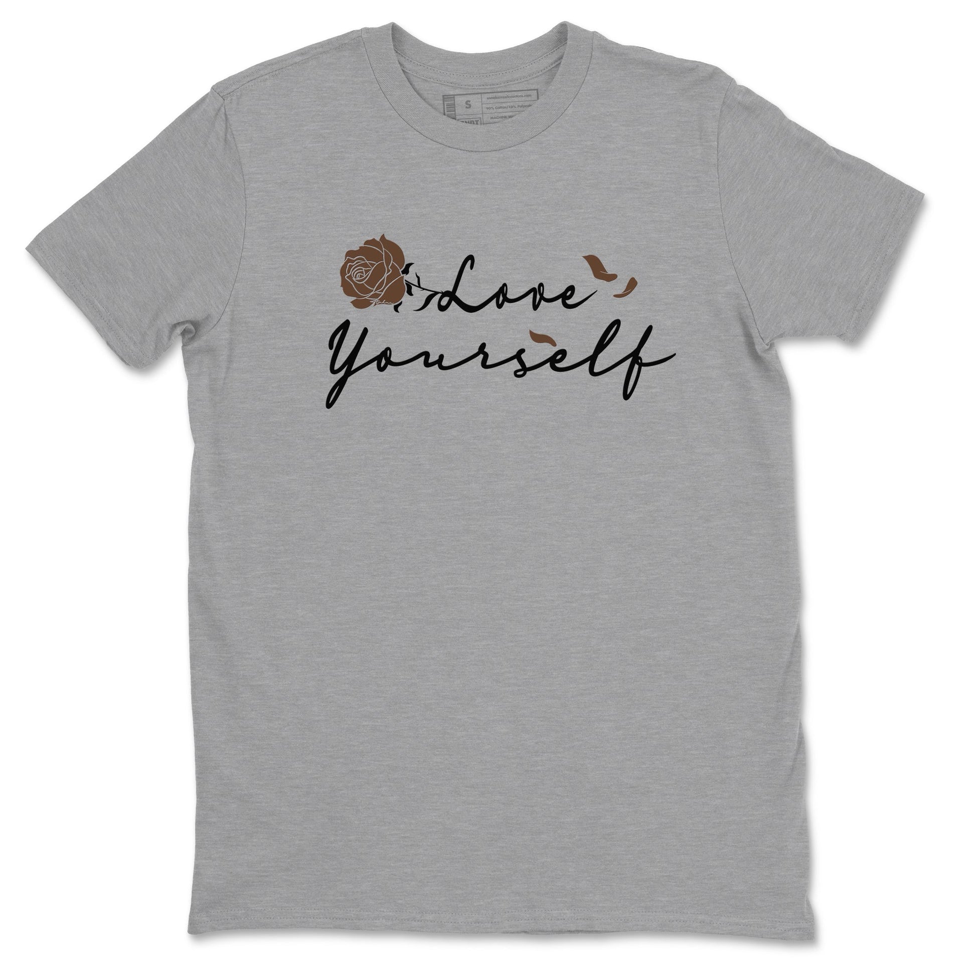 Yeezy Slide Flax shirts to match jordans Love Yourself sneaker match tees Yeezy Slide Flax SNRT Sneaker Tees streetwear brand Heather Grey 2 unisex cotton tee