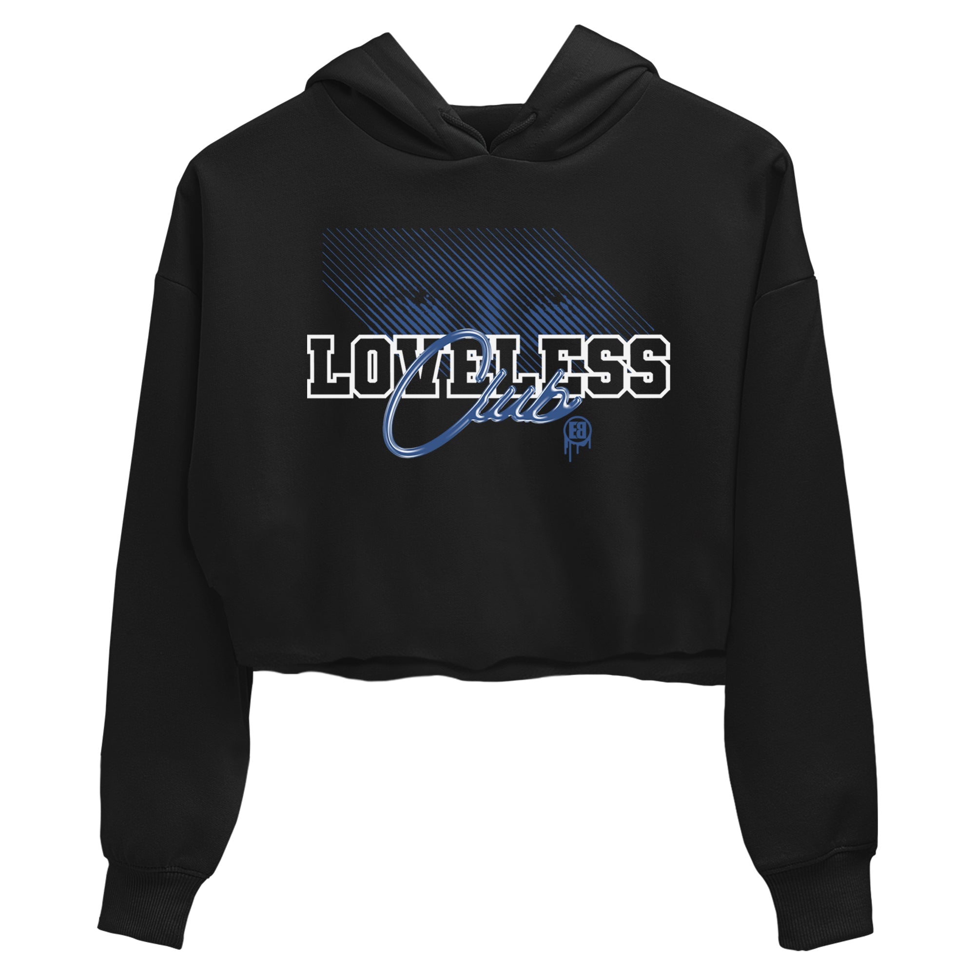 AJ11 Diffused Blue shirts to match jordans Loveless Club sneaker match tees Air Jordan 11 Diffused Blue SNRT Sneaker Tees streetwear brand Black 2 crop tee