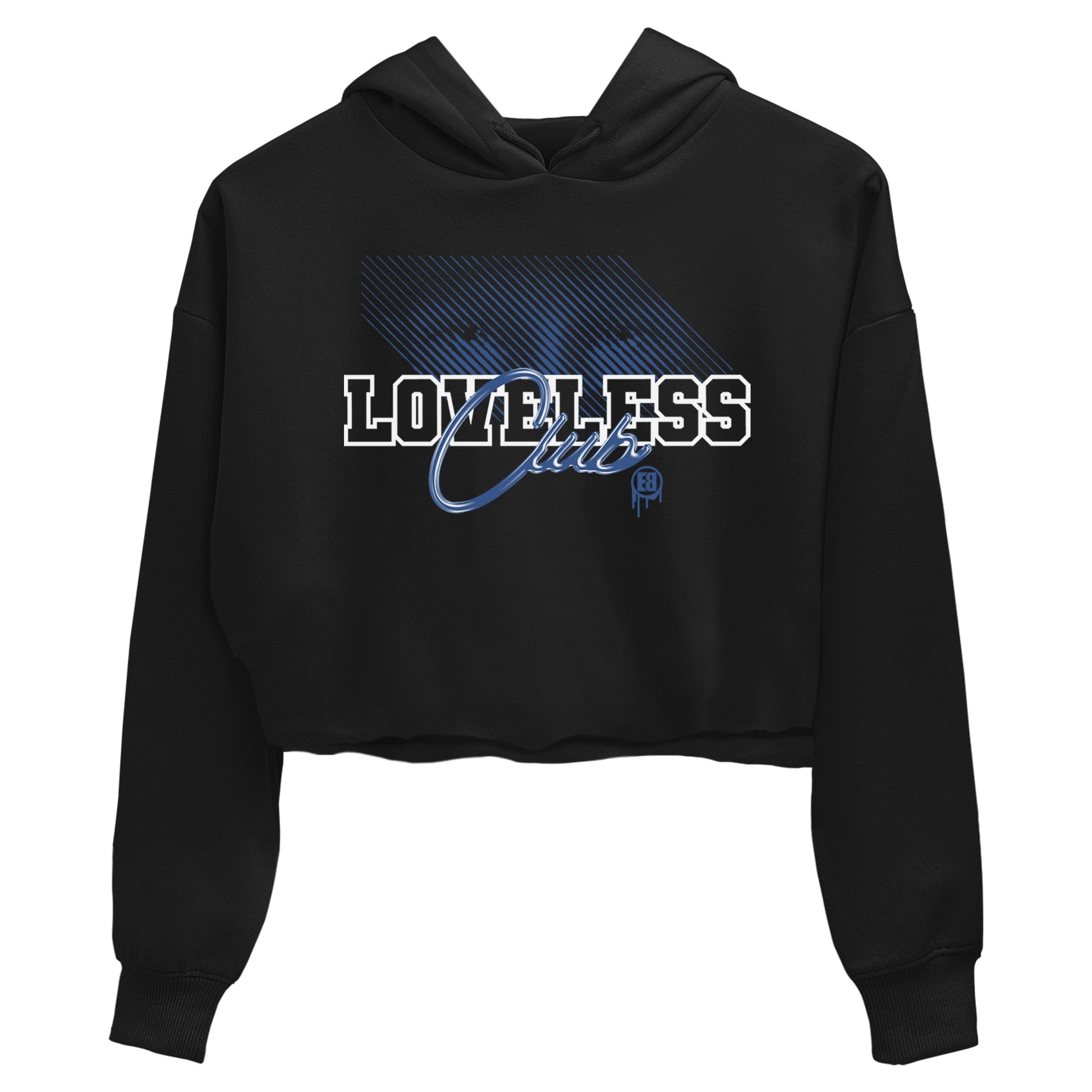 AJ11 Diffused Blue shirts to match jordans Loveless Club sneaker match tees Air Jordan 11 Diffused Blue SNRT Sneaker Tees streetwear brand Black 2 crop tee