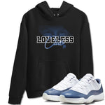 AJ11 Diffused Blue shirts to match jordans Loveless Club sneaker match tees Air Jordan 11 Diffused Blue SNRT Sneaker Tees streetwear brand Black 1 unisex cotton tee