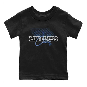 AJ11 Diffused Blue shirts to match jordans Loveless Club sneaker match tees Air Jordan 11 Diffused Blue SNRT Sneaker Tees streetwear brand Baby and Youth Black 2 cotton tee