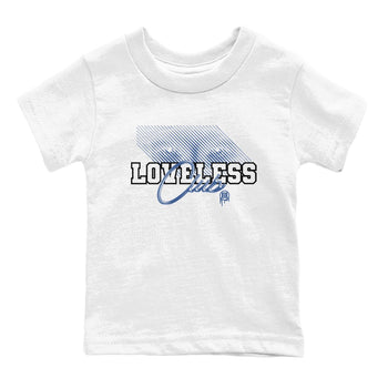 AJ11 Diffused Blue shirts to match jordans Loveless Club sneaker match tees Air Jordan 11 Diffused Blue SNRT Sneaker Tees streetwear brand Baby and Youth White 2 cotton tee