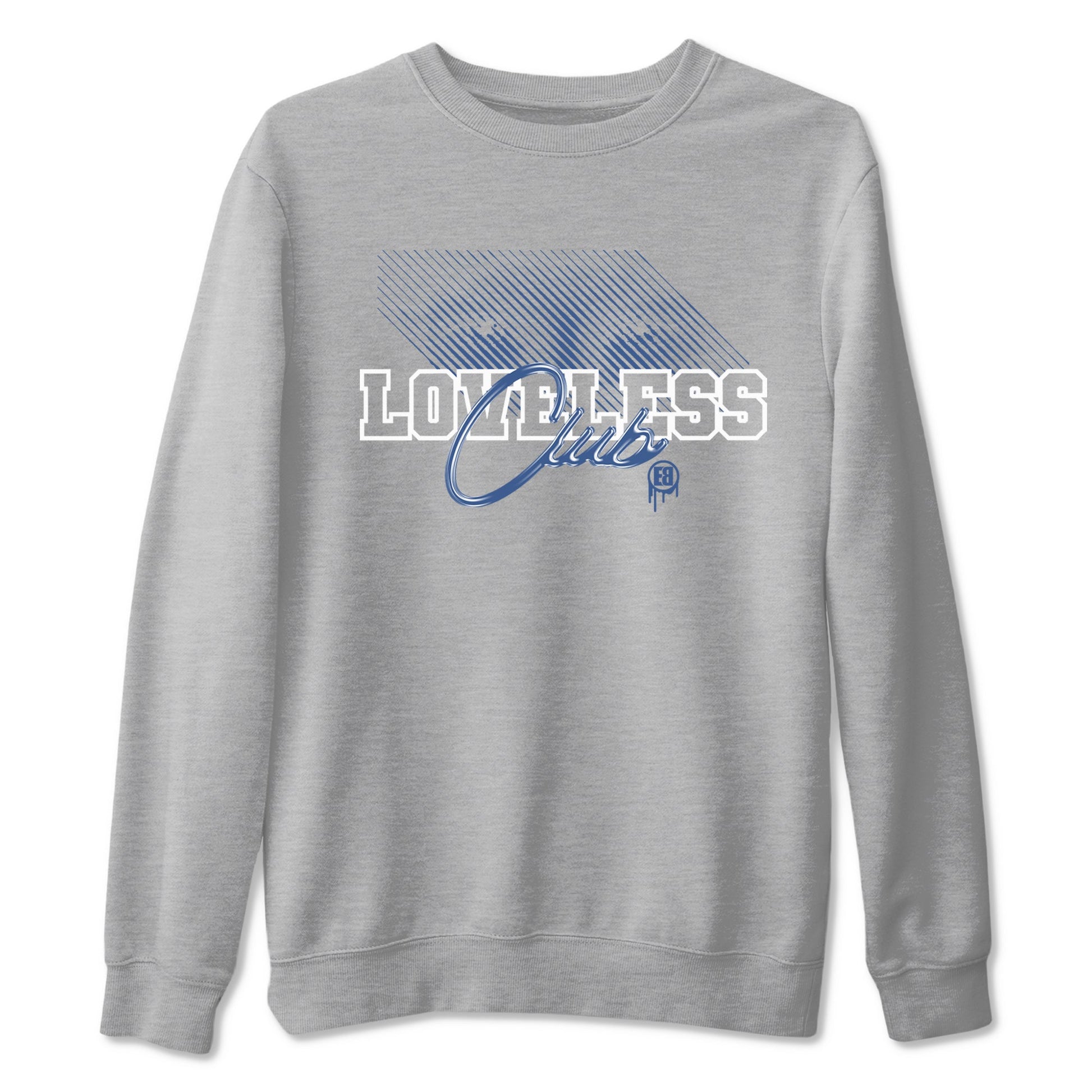 AJ11 Diffused Blue shirts to match jordans Loveless Club sneaker match tees Air Jordan 11 Diffused Blue SNRT Sneaker Tees streetwear brand Heather Grey 2 unisex cotton tee