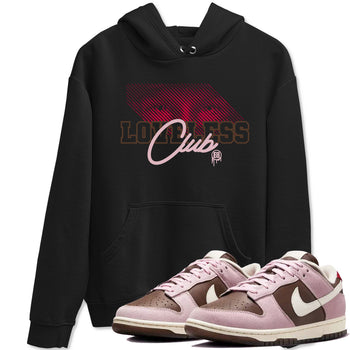 Dunk Cacao Wow And Pink Foam shirts to match jordans Loveless Club sneaker match tees Dunk Cacao Wow And Pink Foam SNRT Sneaker Tees streetwear brand Black 1 unisex cotton tee