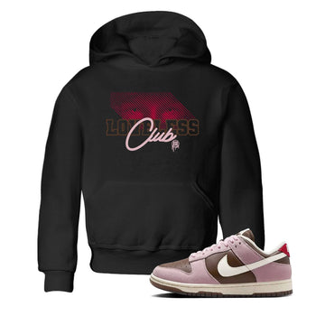 Dunk Cacao Wow And Pink Foam shirts to match jordans Loveless Club sneaker match tees Dunk Cacao Wow And Pink Foam SNRT Sneaker Tees streetwear brand Baby and Youth Black 1 cotton tee