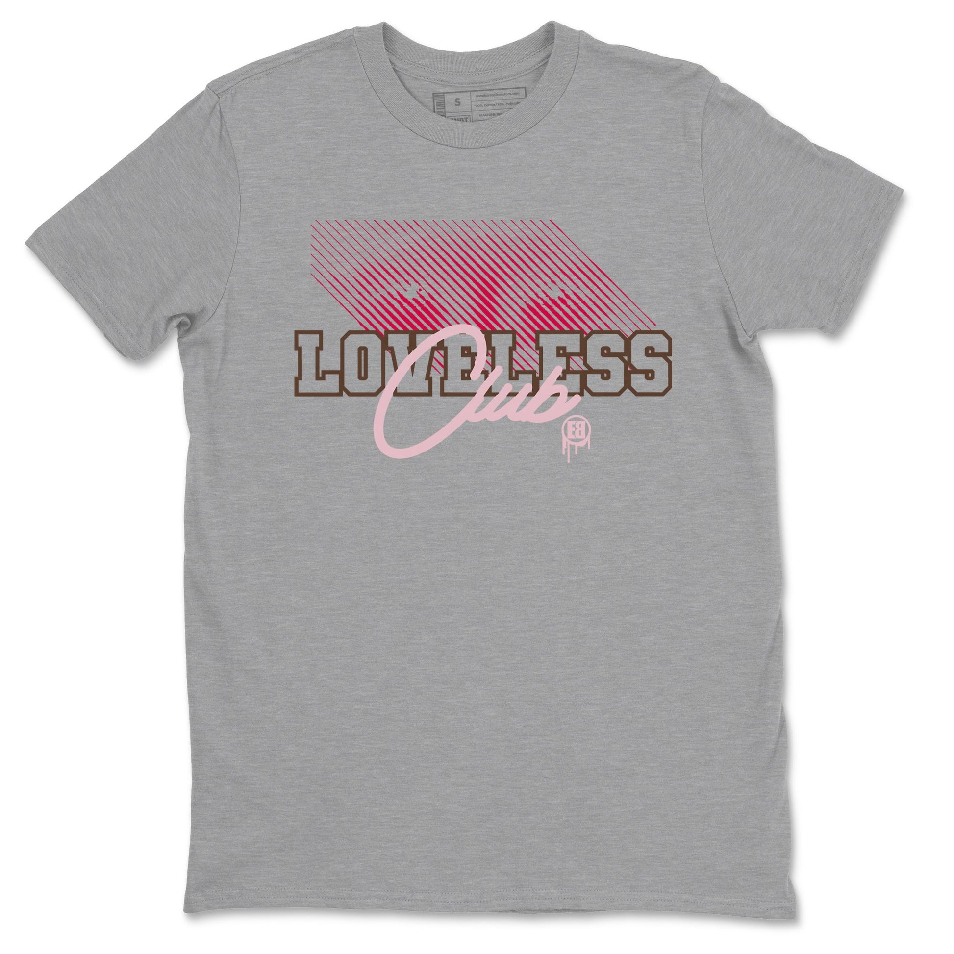 Dunk Cacao Wow And Pink Foam shirts to match jordans Loveless Club sneaker match tees Dunk Cacao Wow And Pink Foam SNRT Sneaker Tees streetwear brand Heather Grey 2 unisex cotton tee