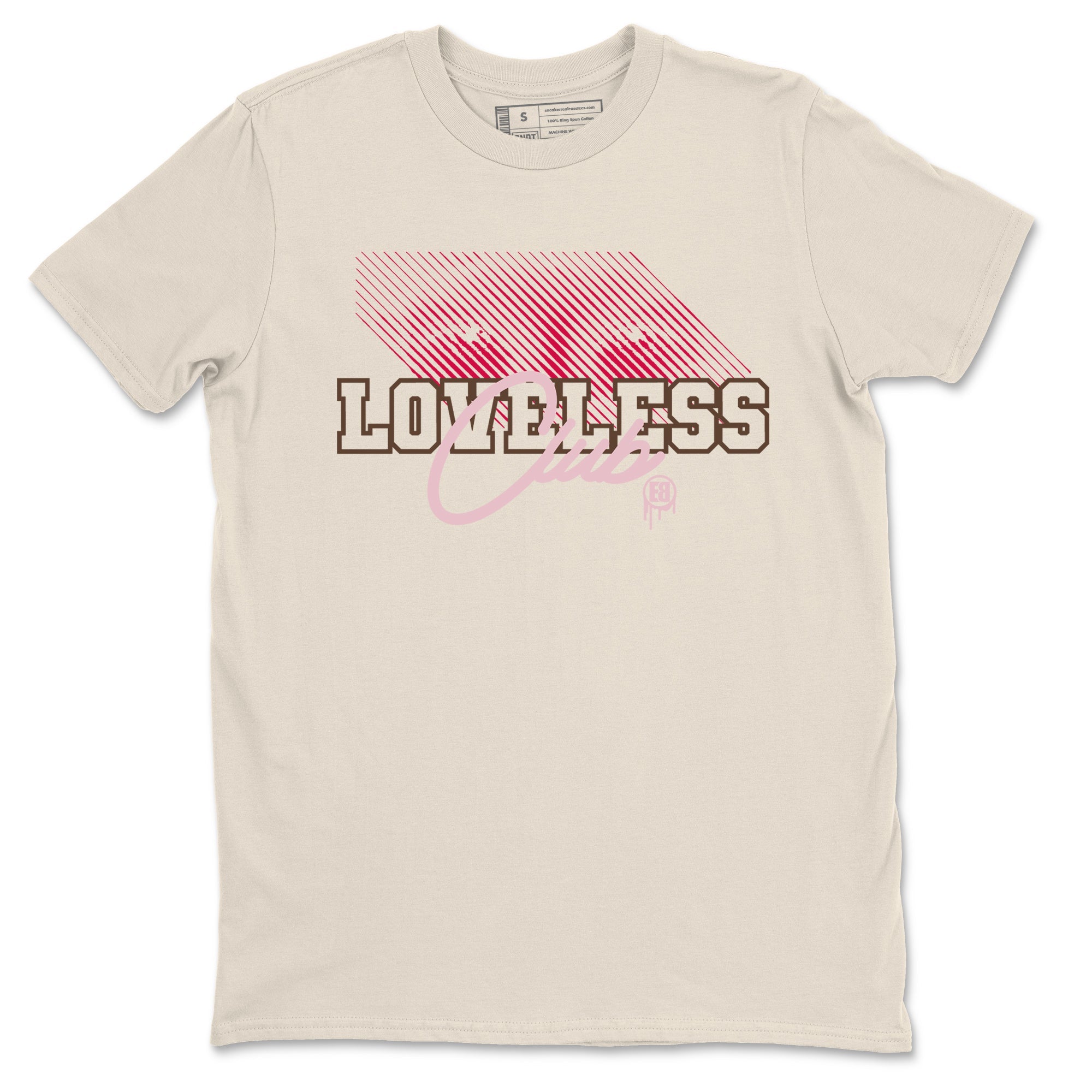 Dunk Cacao Wow And Pink Foam shirts to match jordans Loveless Club sneaker match tees Dunk Cacao Wow And Pink Foam SNRT Sneaker Tees streetwear brand Natural 2 unisex cotton tee