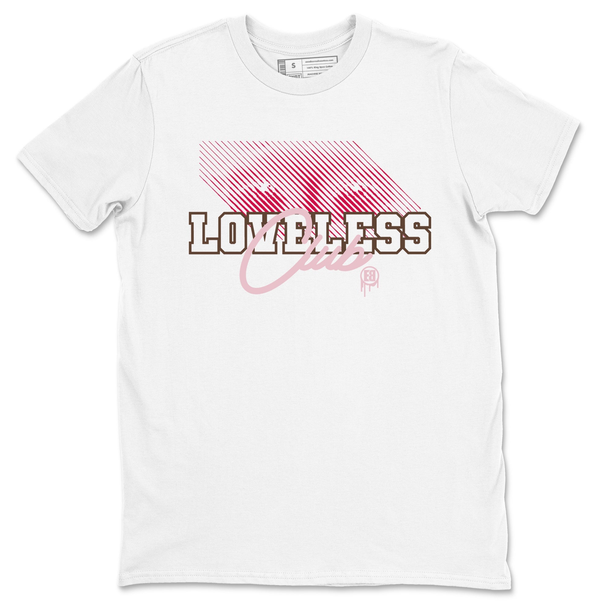Dunk Cacao Wow And Pink Foam shirts to match jordans Loveless Club sneaker match tees Dunk Cacao Wow And Pink Foam SNRT Sneaker Tees streetwear brand White 2 unisex cotton tee