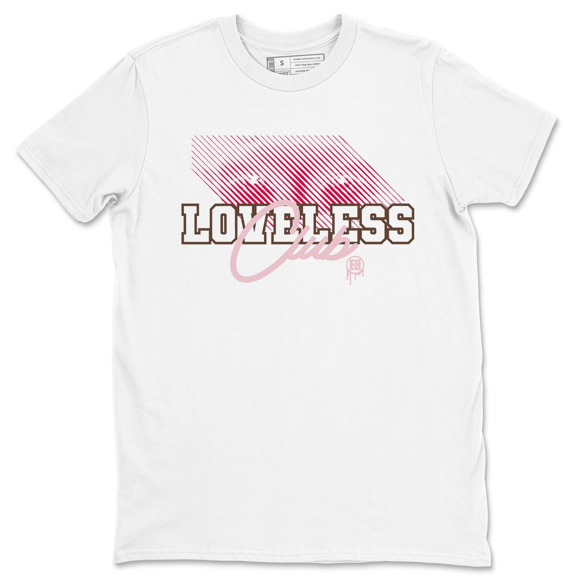 Dunk Cacao Wow And Pink Foam shirts to match jordans Loveless Club sneaker match tees Dunk Cacao Wow And Pink Foam SNRT Sneaker Tees streetwear brand White 2 unisex cotton tee