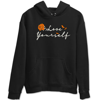 3s Georgia Peach shirt to match jordans Love Yourself sneaker tees Air Jordan 3 Georgia Peach SNRT Sneaker Release Tees unisex cotton Black 2 crew neck shirt