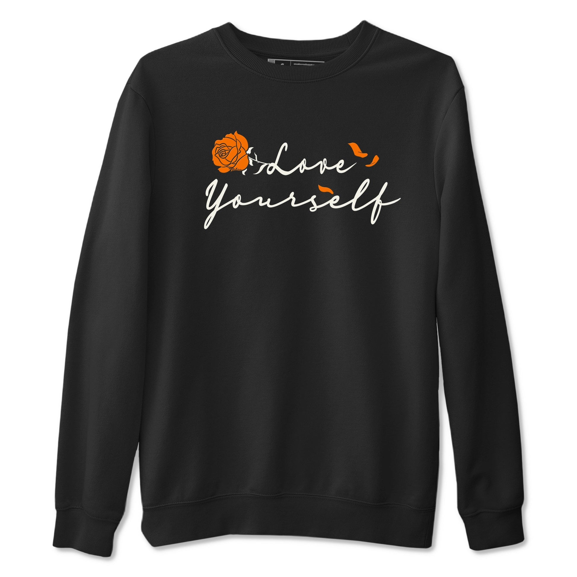 3s Georgia Peach shirt to match jordans Love Yourself sneaker tees Air Jordan 3 Georgia Peach SNRT Sneaker Release Tees unisex cotton Black 2 crew neck shirt